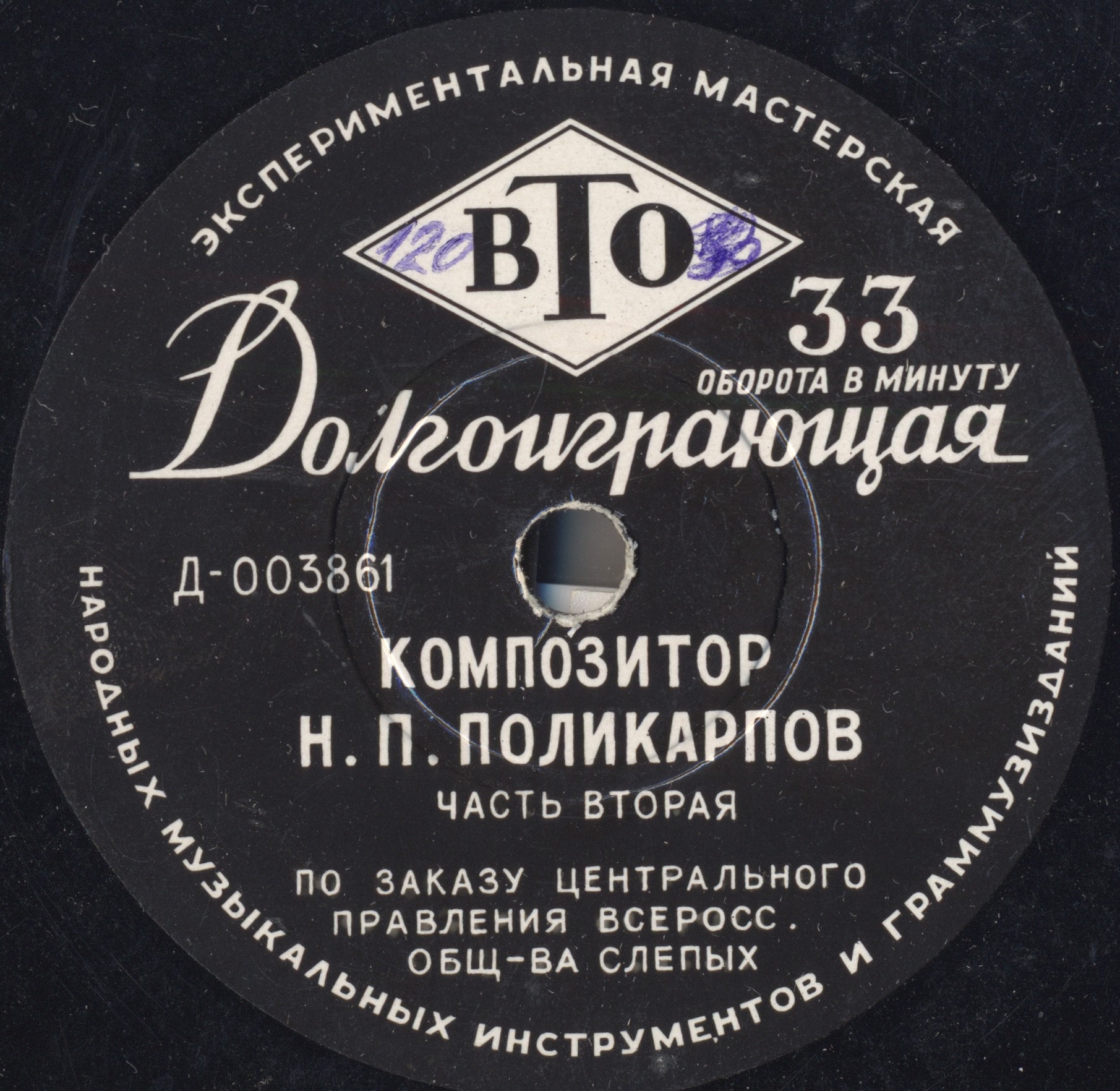 Композитор Н. Поликарпов