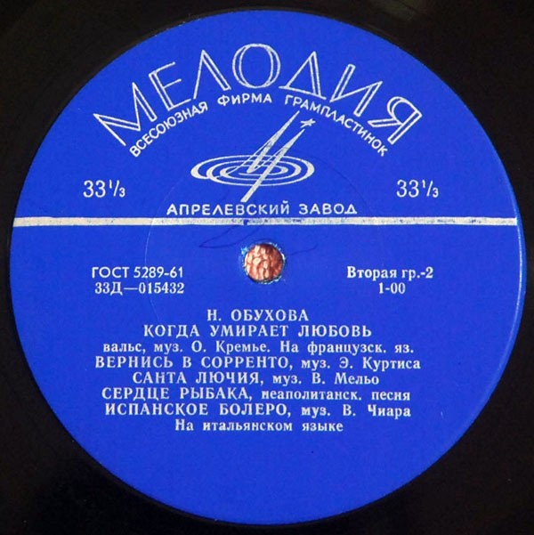 Надежда ОБУХОВА (меццо-сопрано)