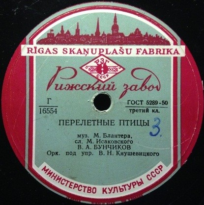 В. А. Нечаев - В городском саду // В. А. Бунчиков - Перелётные птицы