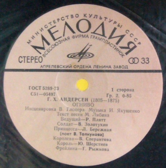 Г. Х. Андерсен. Огниво