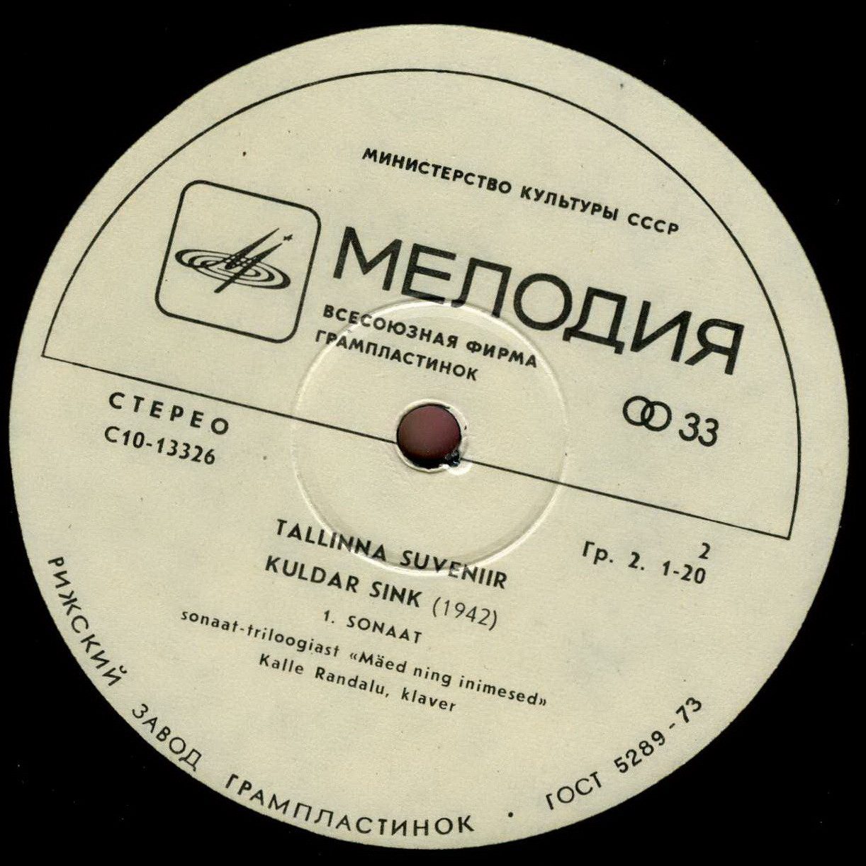 ТАЛЛИНСКИЙ СУВЕНИР
