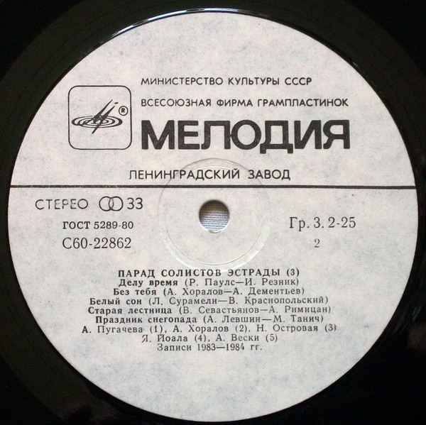 Парад солистов эстрады (3)