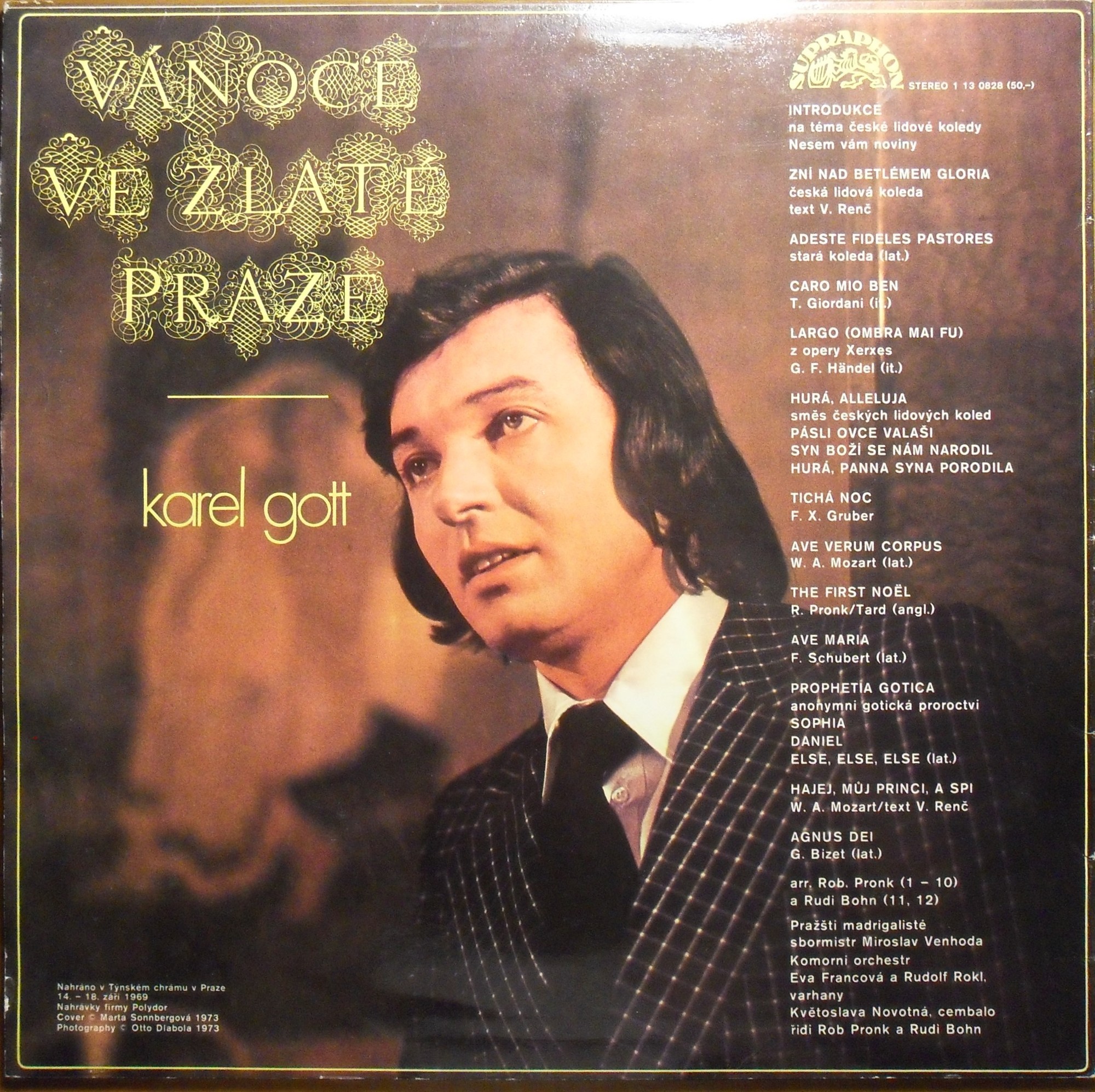 Karel Gott ‎– Vánoce Ve Zlaté Praze  [по заказу чешской фирмы SUPRAPHON 1113 3004]