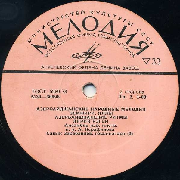 Азербайджанские народные мелодии