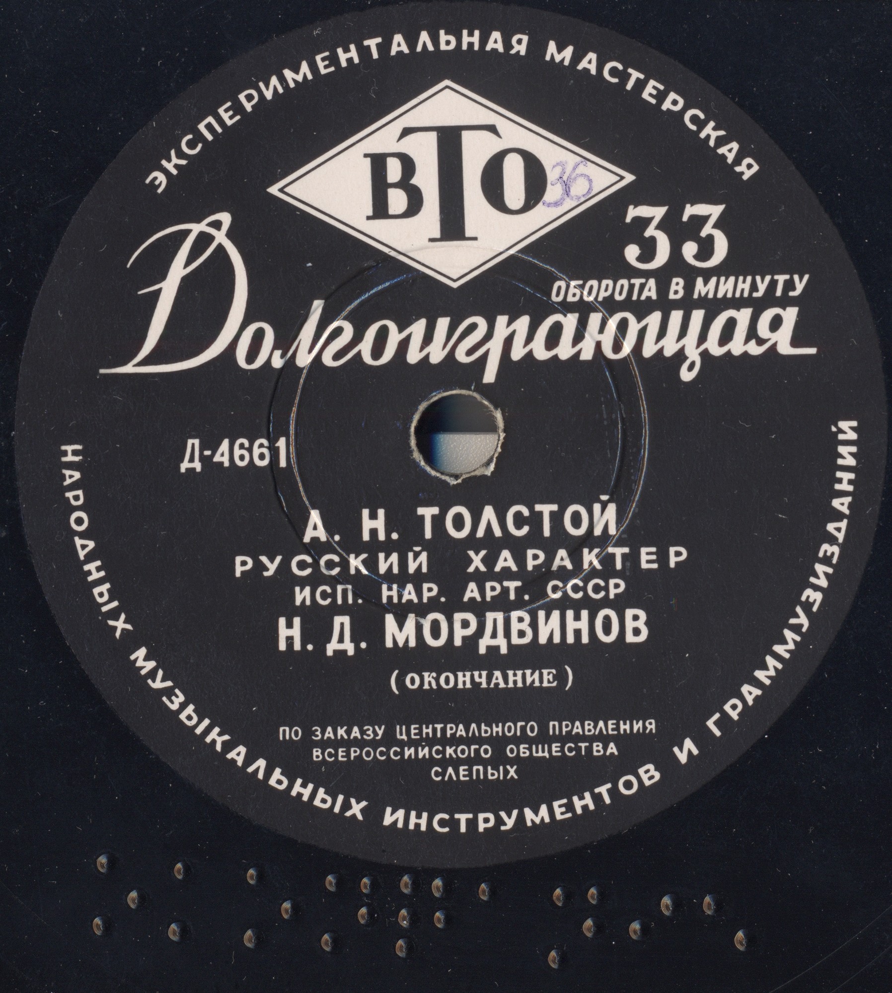 А. Н. Толстой. Русский характер
