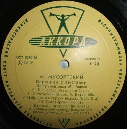 М. Мусоргский – М. Равель: Картинки с выставки (Н. Голованов)