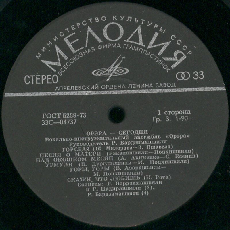 ВИА «Орэра». «Орэра» сегодня