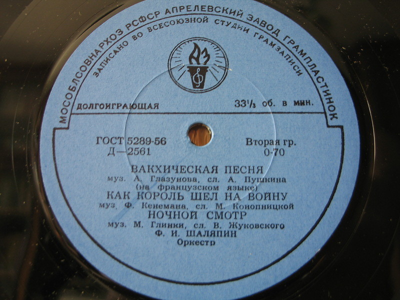 Фёдор ШАЛЯПИН (бас): «Концерт Ф. Шаляпина»
