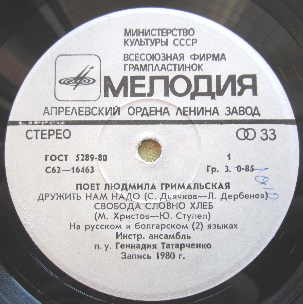 Людмила Гримальская