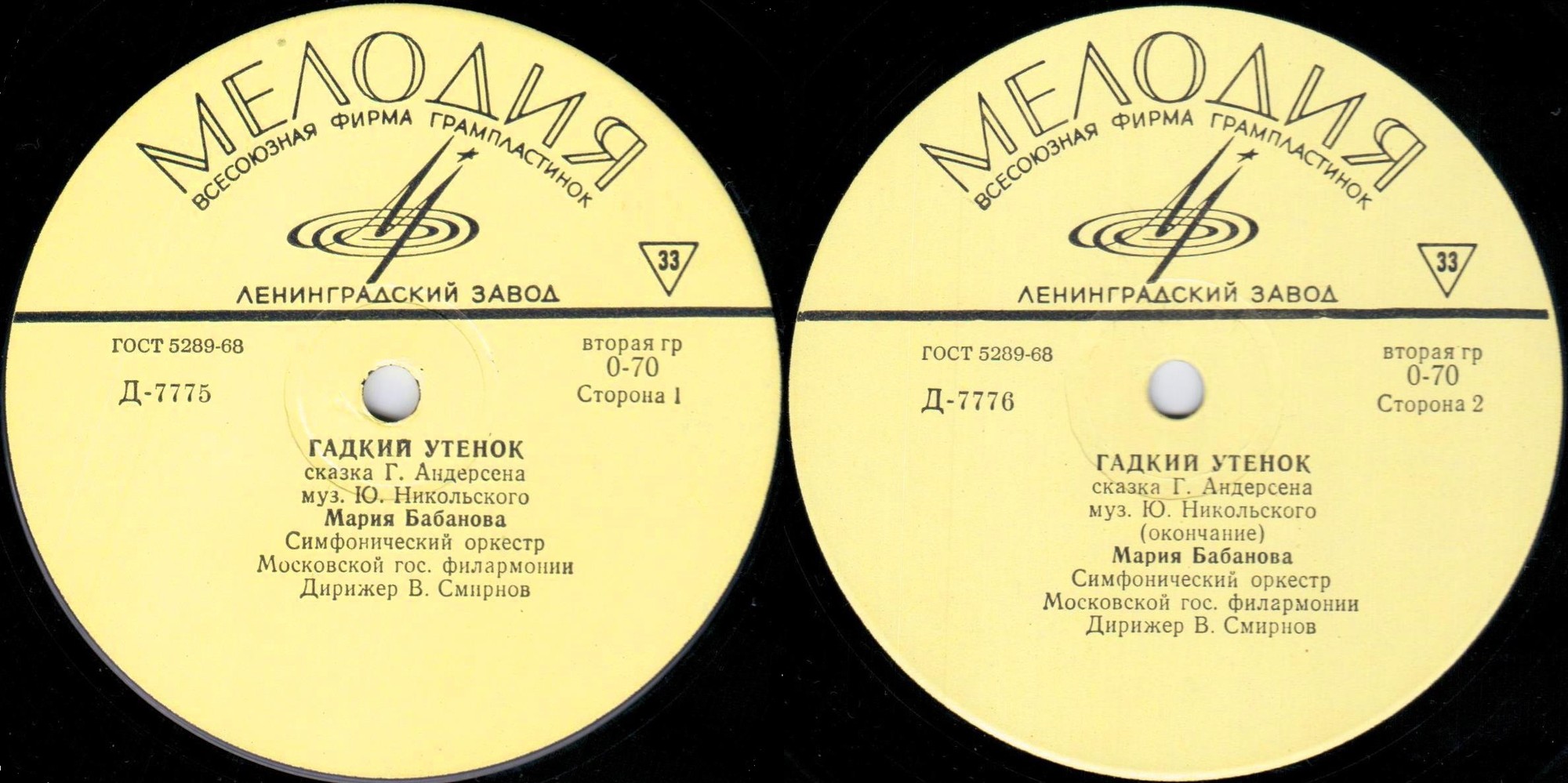 Г. Х. Андерсен. Гадкий утёнок