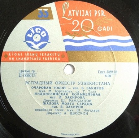 Эстрадный оркестр Узбекистана