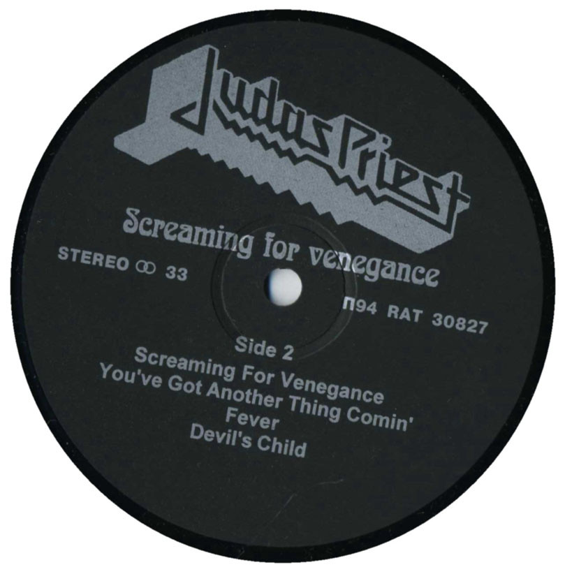 JUDAS PRIEST. Screaming For Vengeance