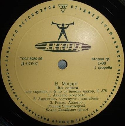 Юлиан СИТКОВЕЦКИЙ (скрипка)