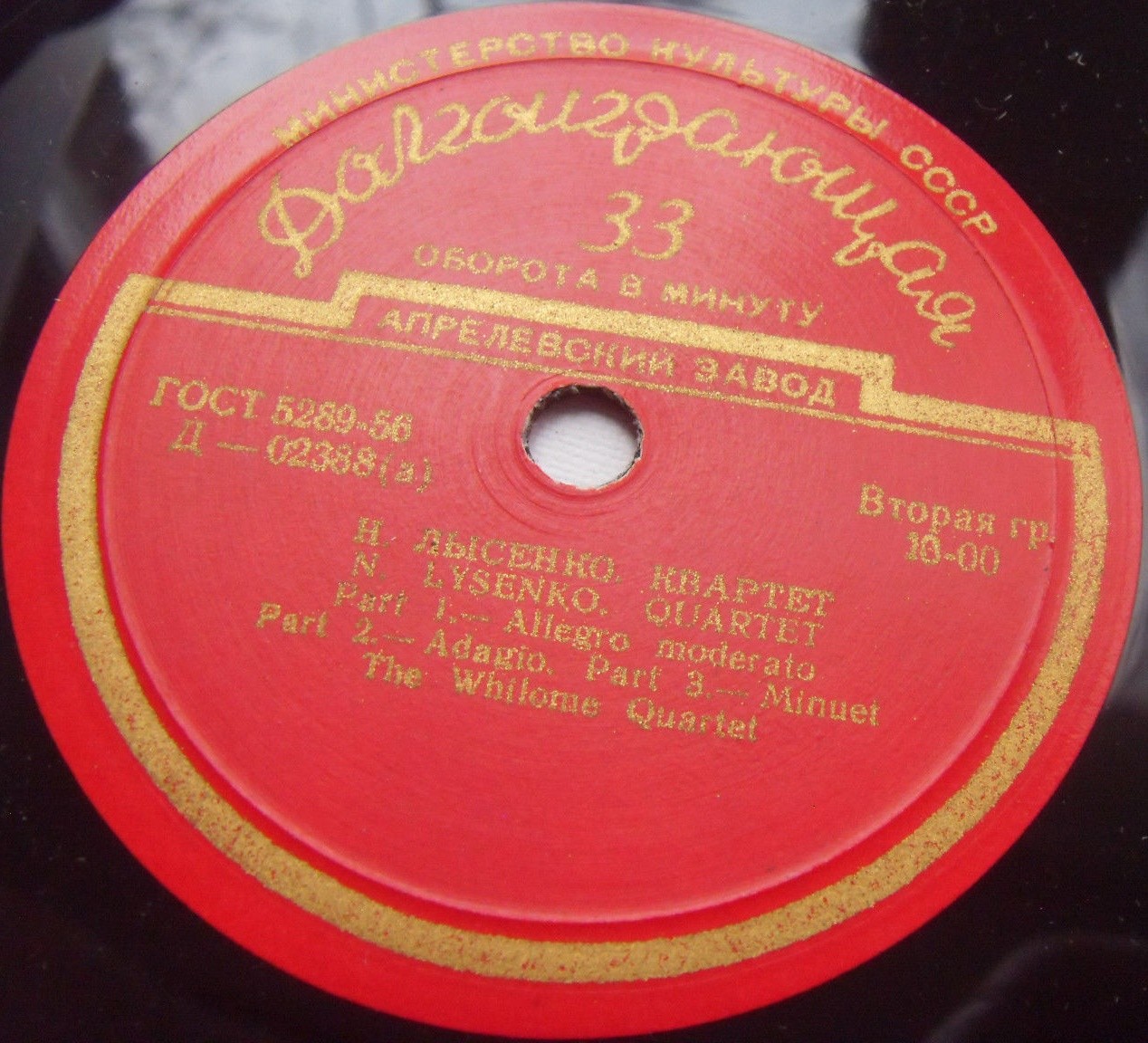 Н. ЛЫСЕНКО (1842-1912)