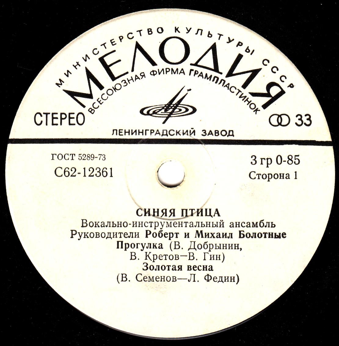 ВИА "Синяя птица"