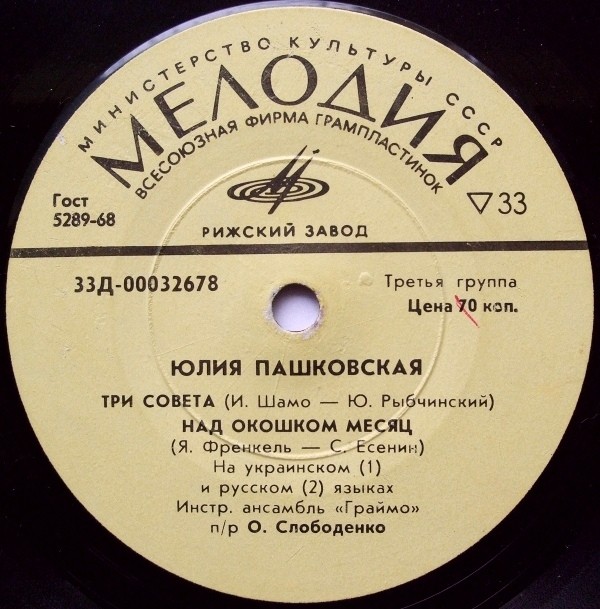 Юлия Пашковская