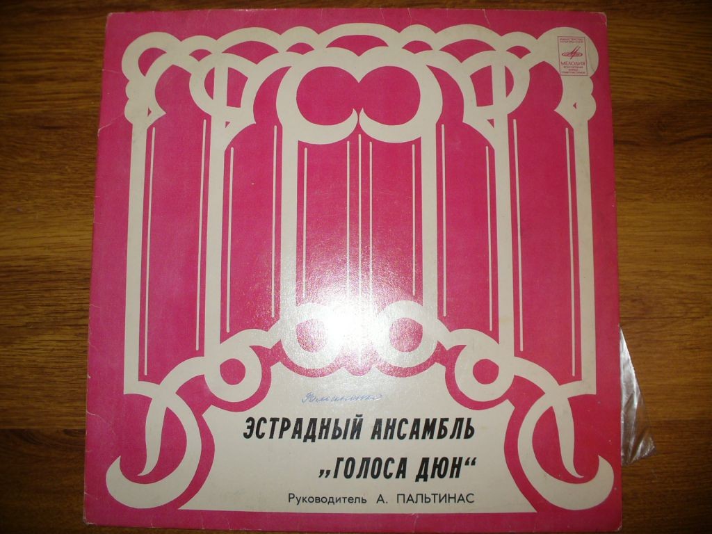 ЭСТРАДНЫЙ АНСАМБЛЬ «ГОЛОСА ДЮН», руководитель Арвидас Пальтинас