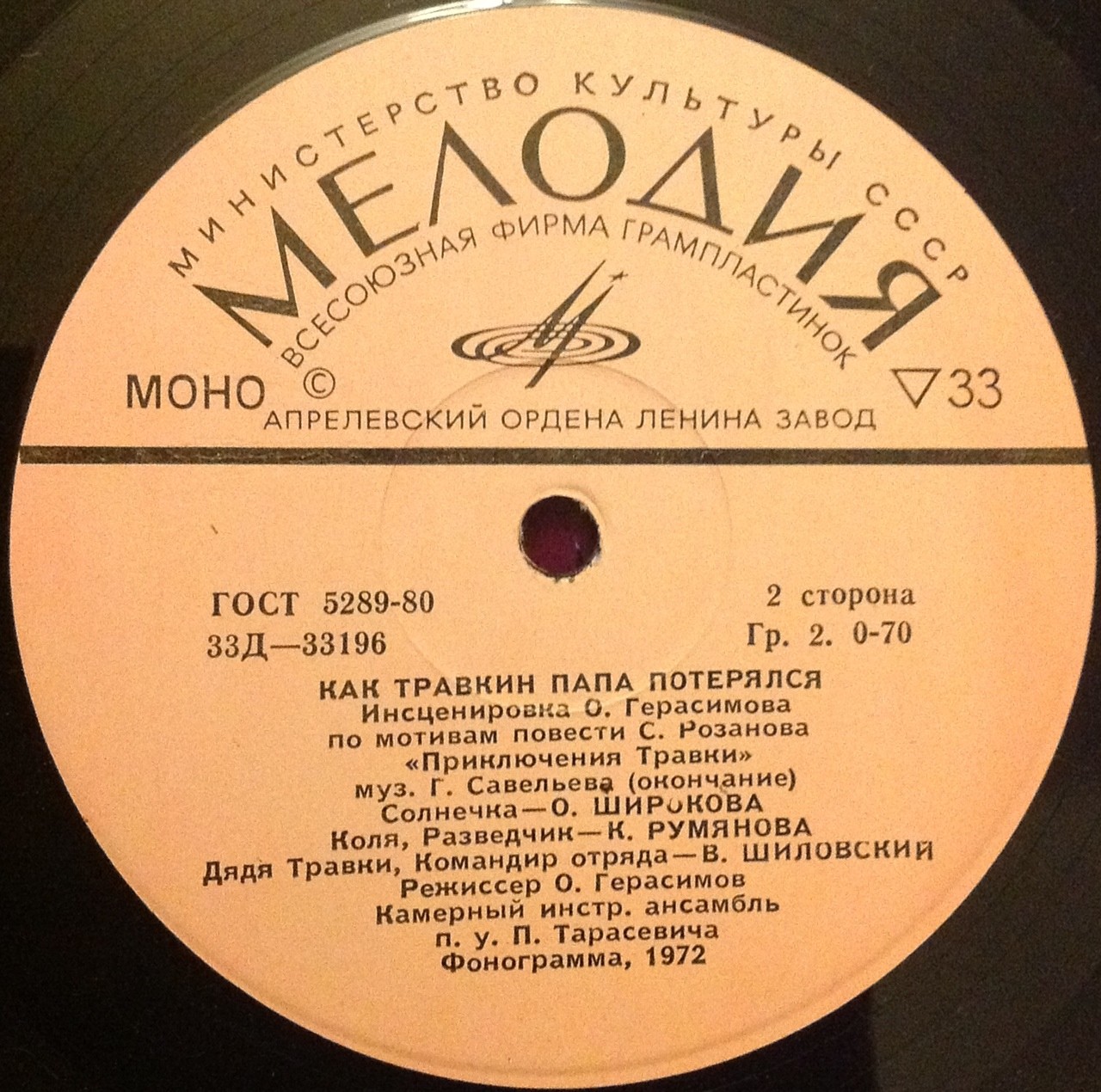 Как Травкин папа потерялся