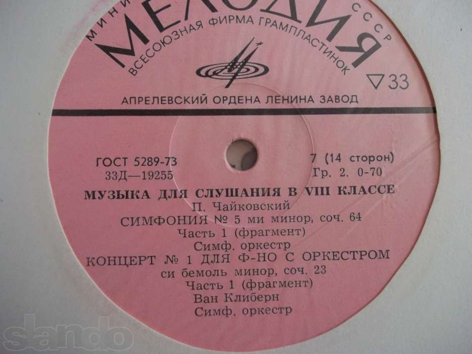 Музыка для слушания в VIII классе