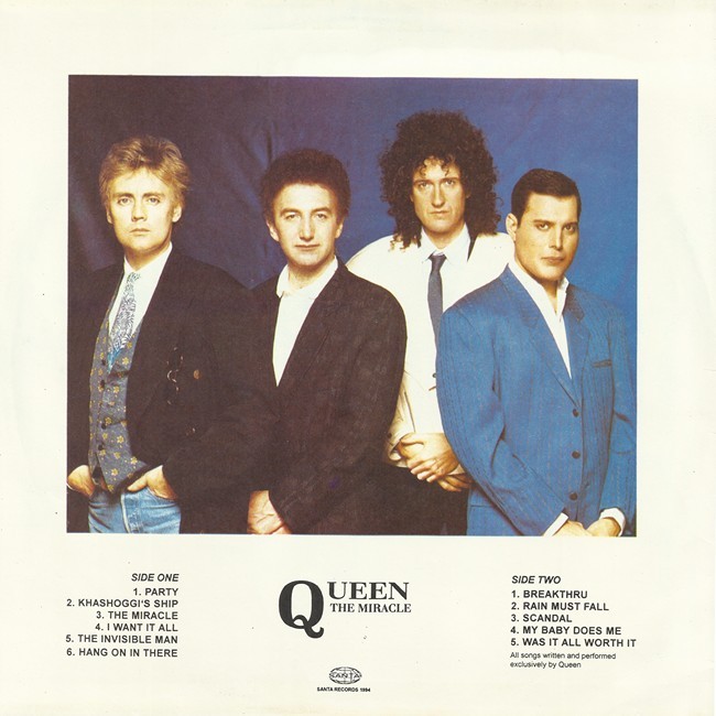 QUEEN. The Miracle