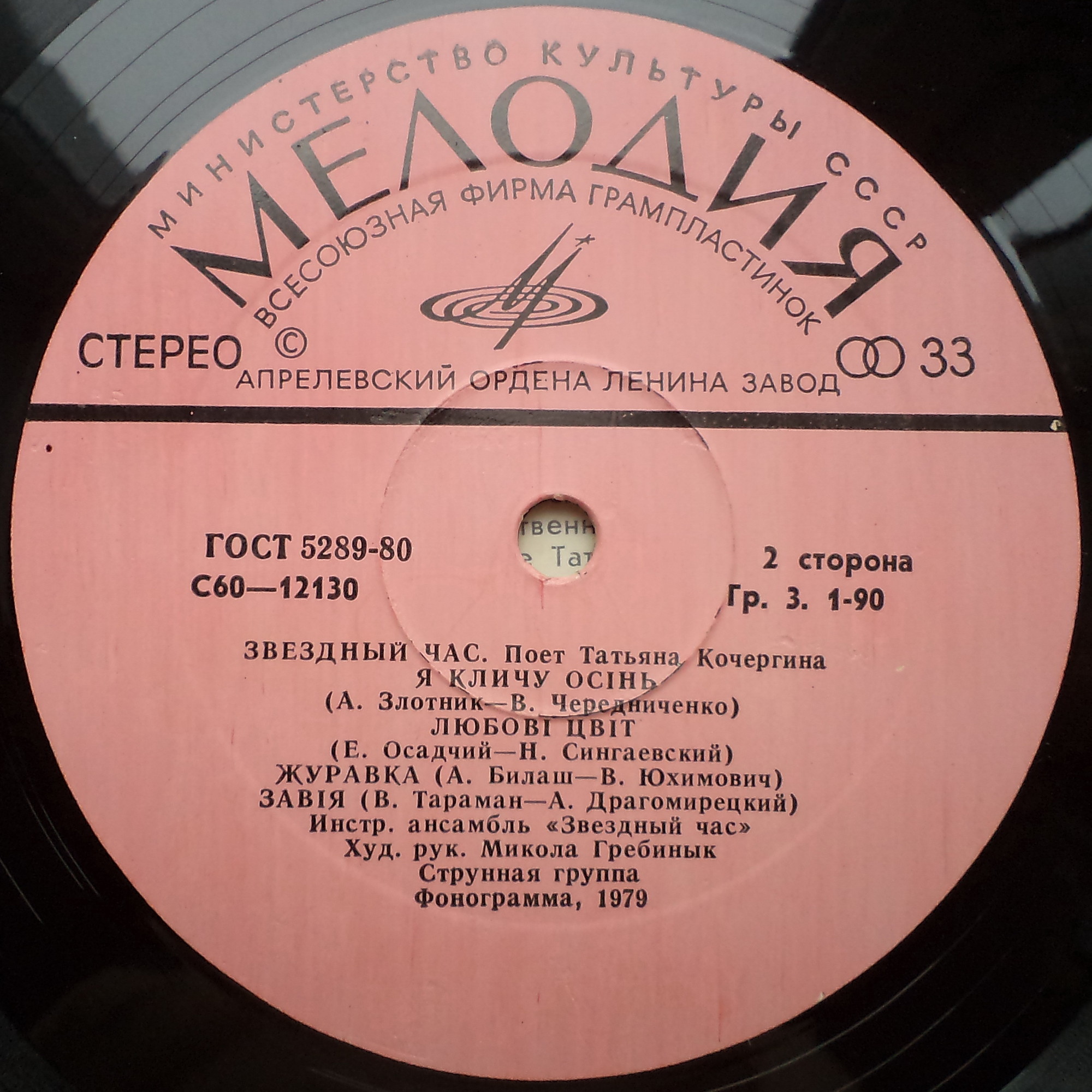 Татьяна КОЧЕРГИНА. «Звездный час»