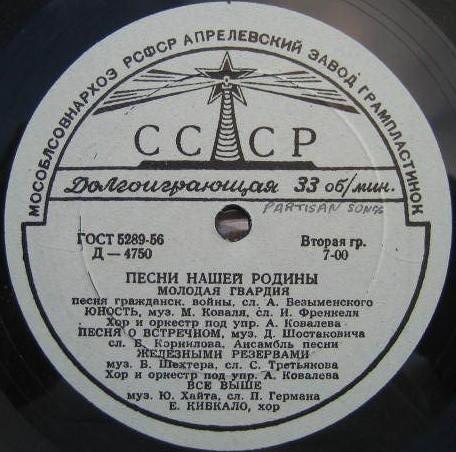 Песни нашей Родины (3)