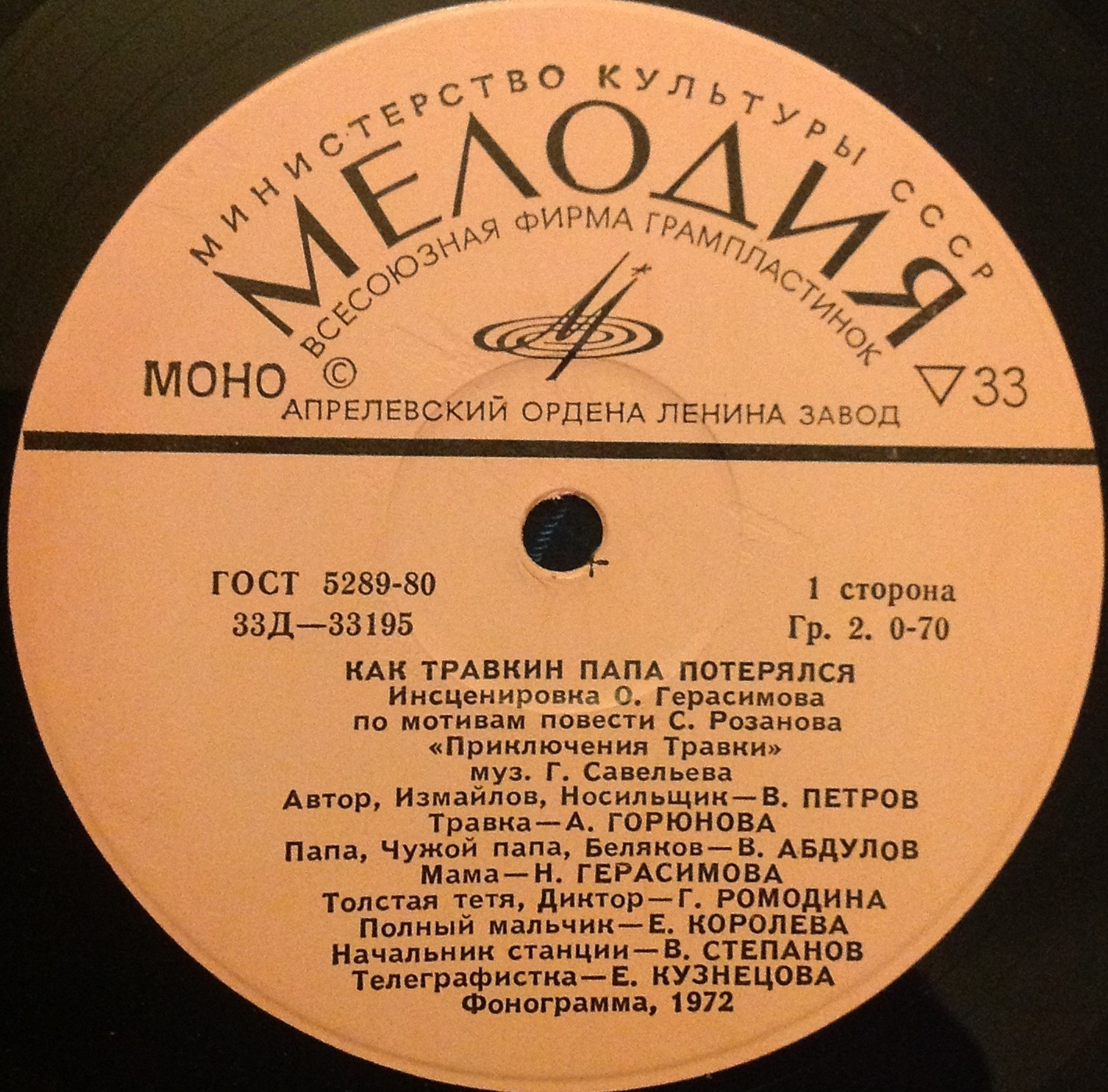 Как Травкин папа потерялся