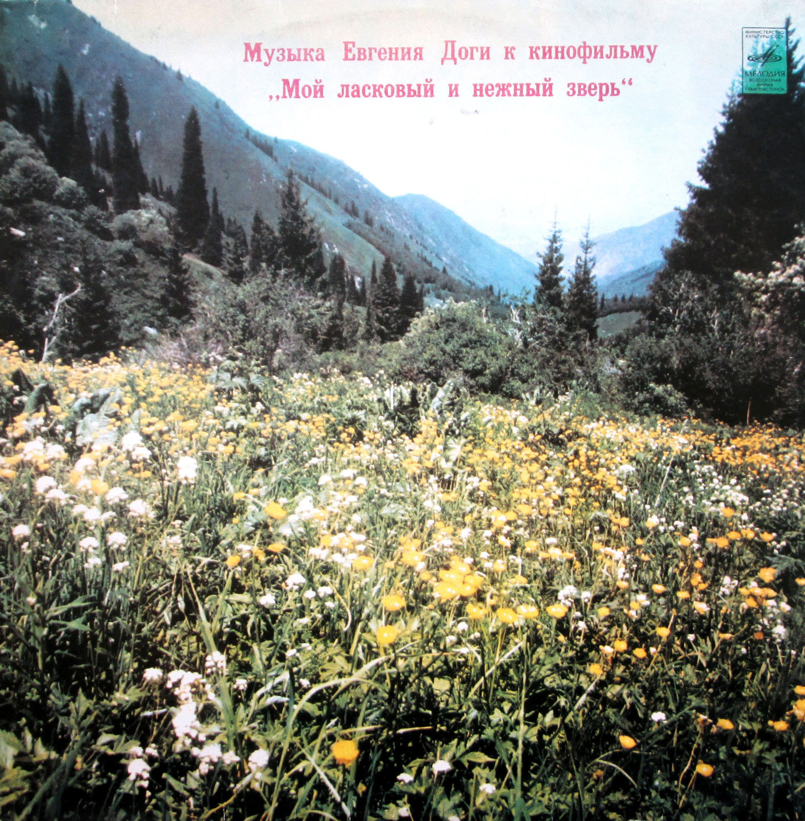 Е. ДОГА (р. 1937) Музыка к кинофильму «Мой ласковый и нежный зверь»