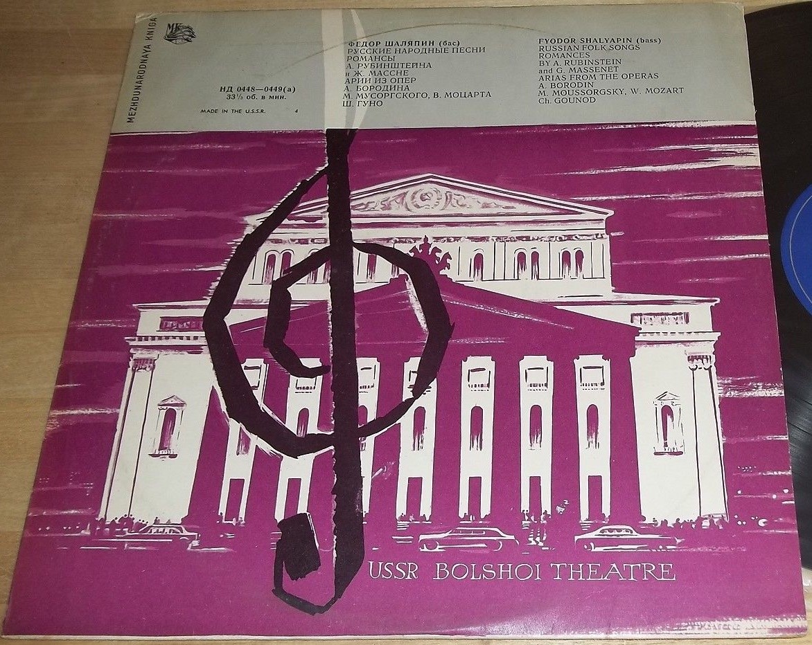 Фёдор ШАЛЯПИН (бас): «Концерт Фёдора Шаляпина»