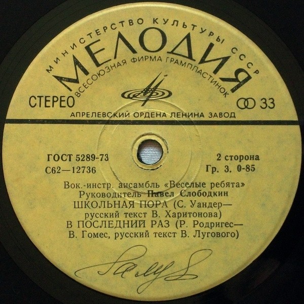 ВИА "Весёлые ребята"