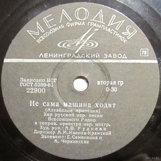 Не сама машина ходит / Кто работает на славу
