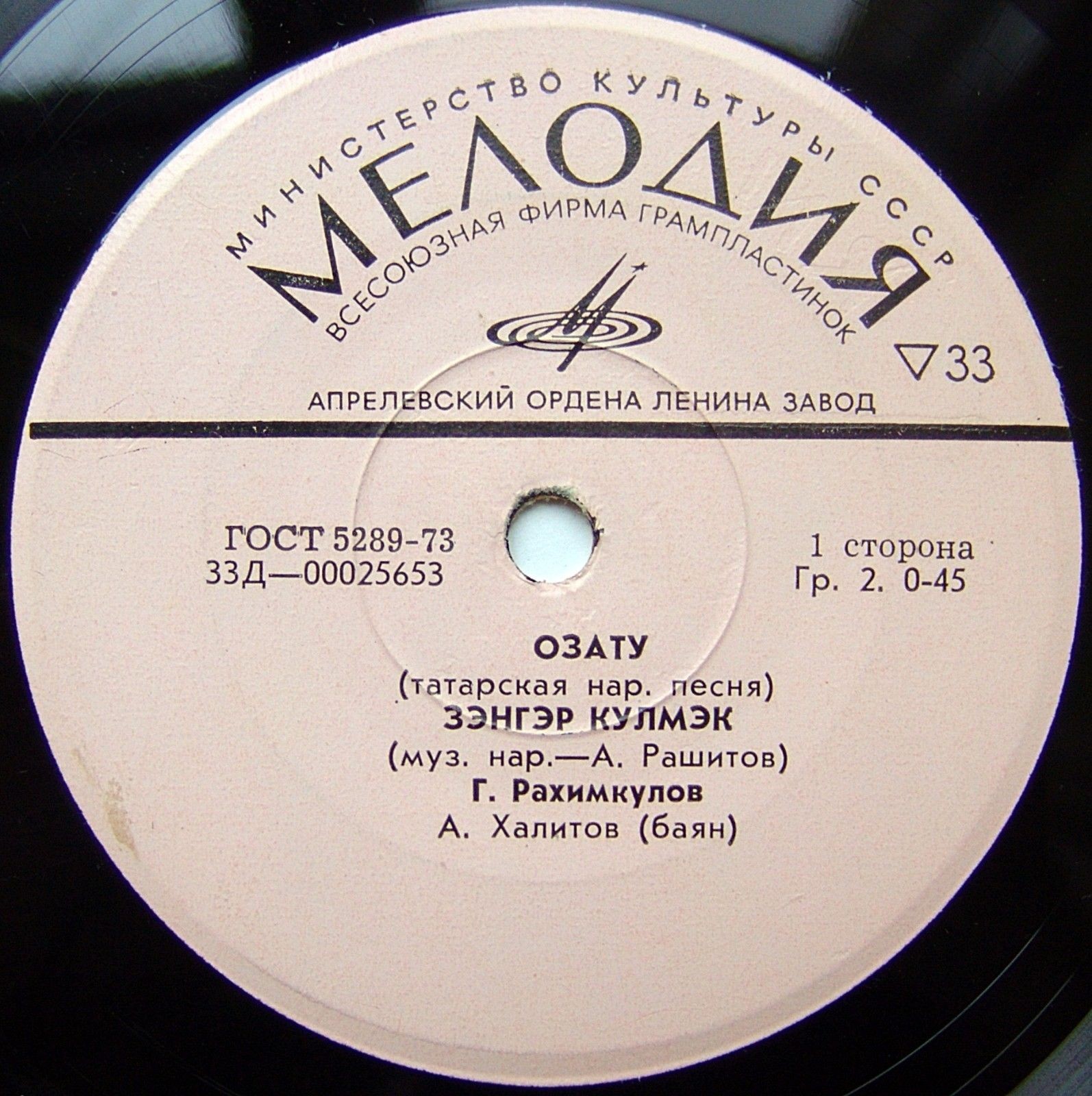 Габдулла РАХИМКУЛОВ: Татарские песни