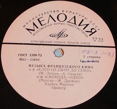 Музыка французского кино