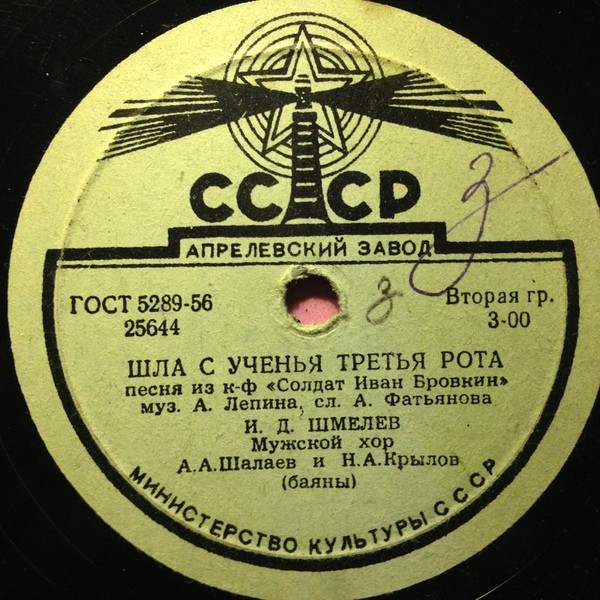 Песни из к-ф "Солдат Иван Бровкин"