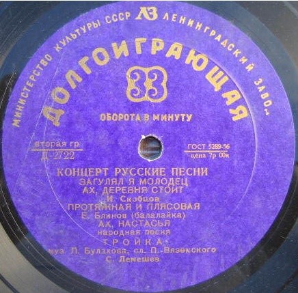 Русские народные песни и танцы