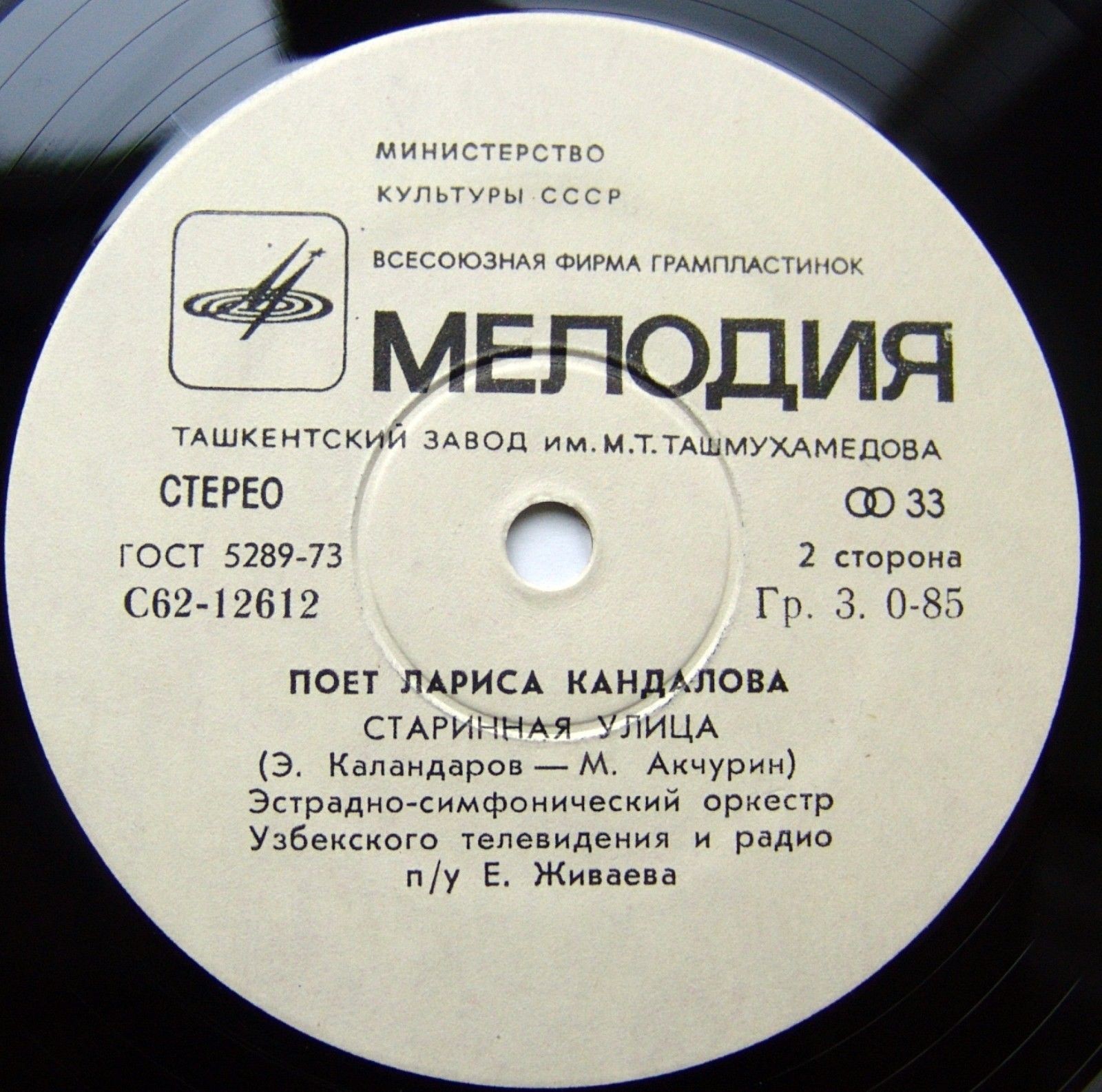 Поет Лариса КАНДАЛОВА