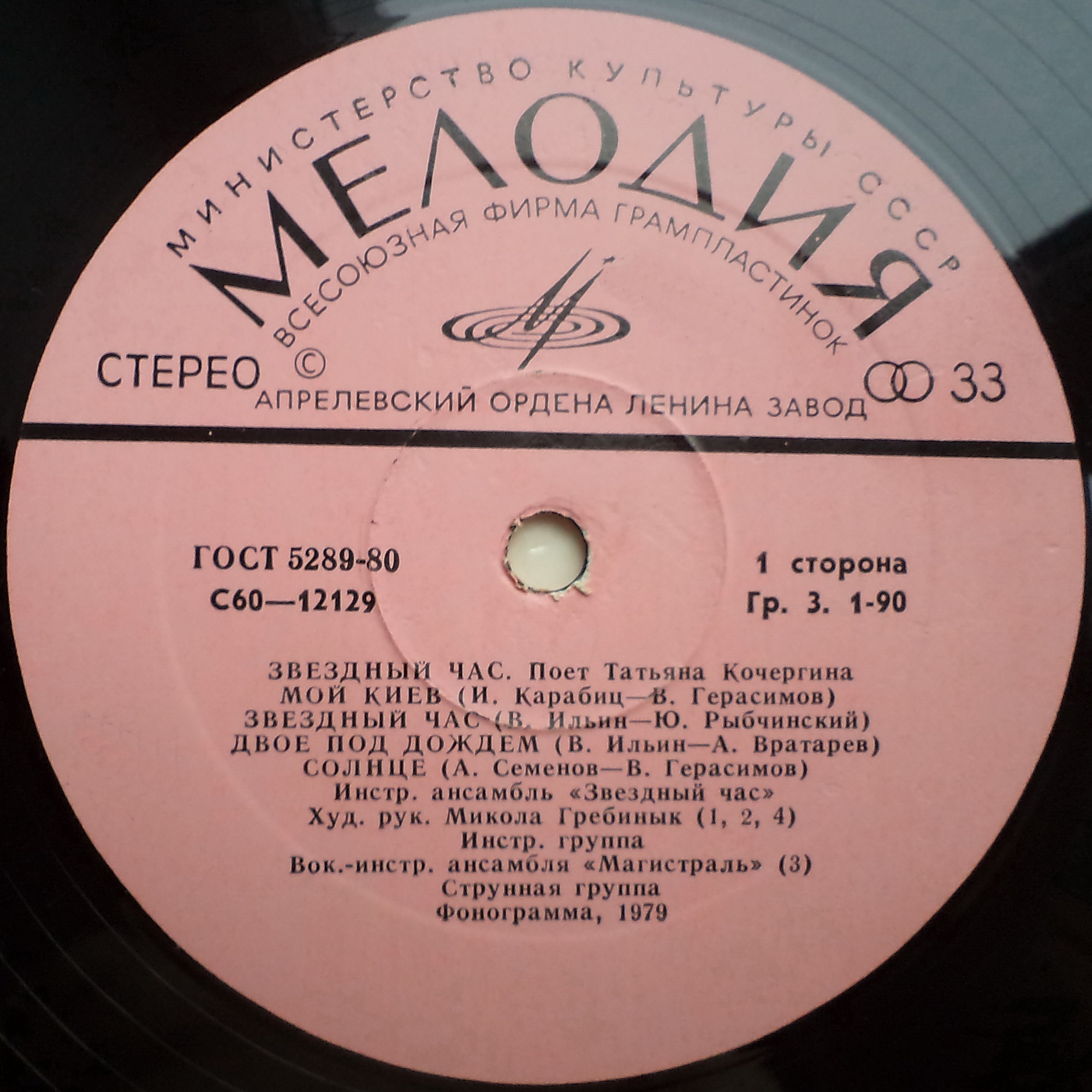 Татьяна КОЧЕРГИНА. «Звездный час»