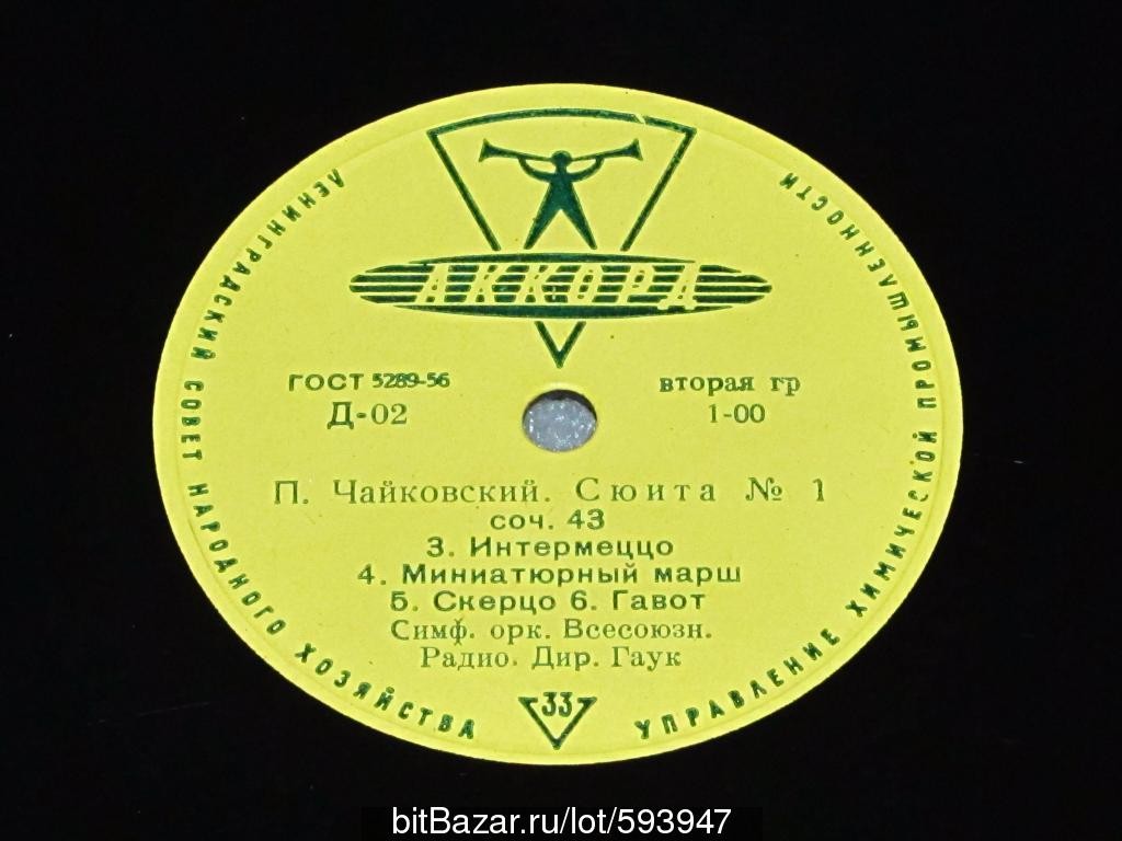 П. ЧАЙКОВСКИЙ (1840–1893): Сюита № 1, соч. 43 (А. Гаук)