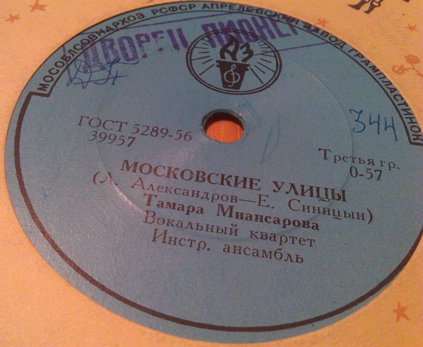 Тамара Миансарова – Пусть всегда будет солнце / Московские улицы