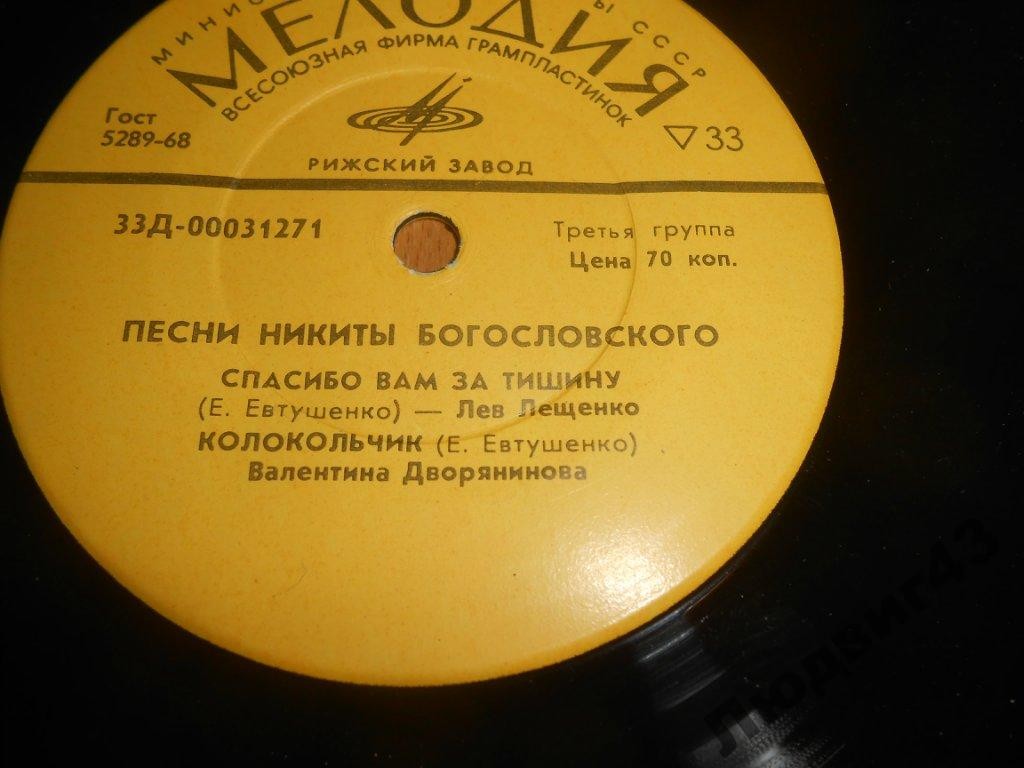 Песни Никиты Богословского