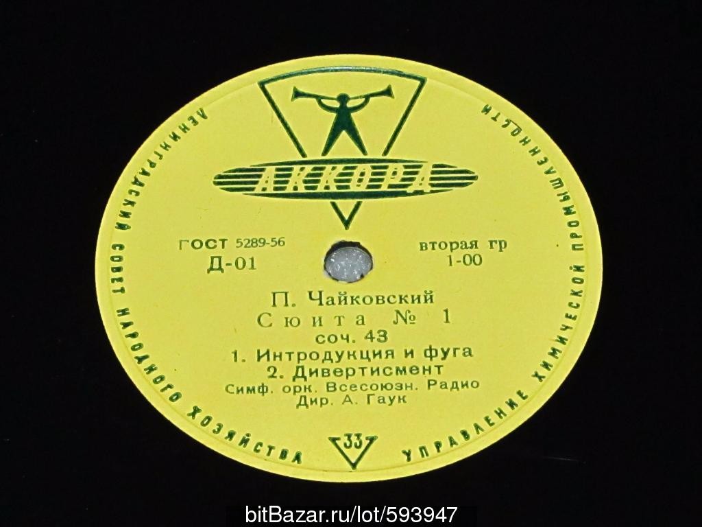 П. ЧАЙКОВСКИЙ (1840–1893): Сюита № 1, соч. 43 (А. Гаук)