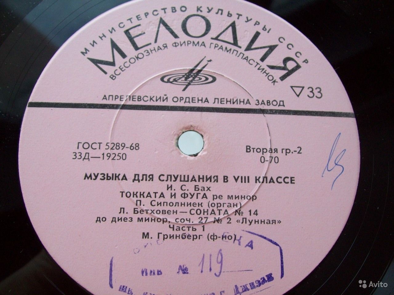 Музыка для слушания в VIII классе