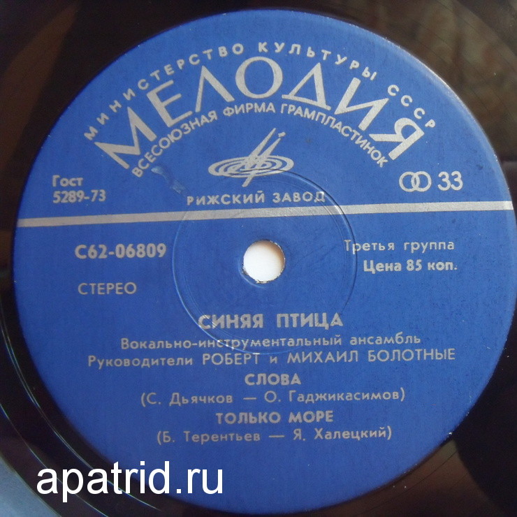 ВИА "Синяя птица"