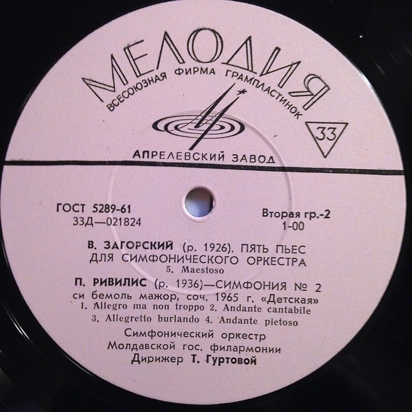 В. Загорский, П. Ривилис