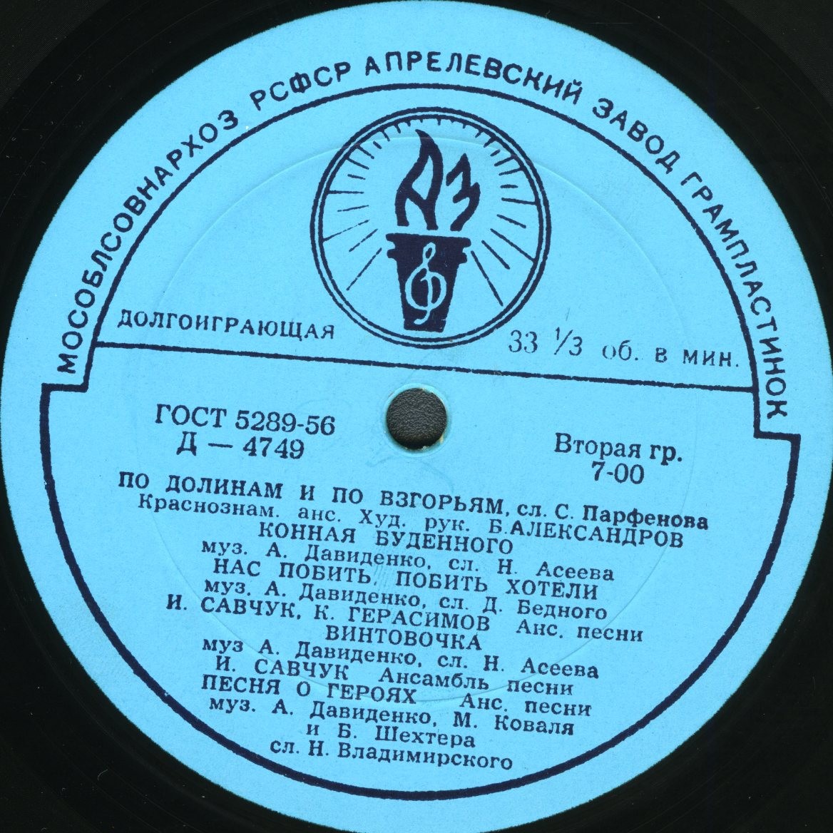 Песни нашей Родины (2)
