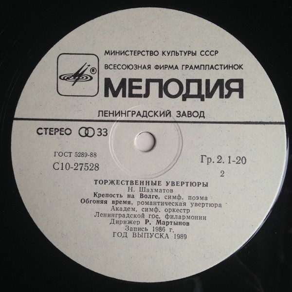 Торжественные увертюры