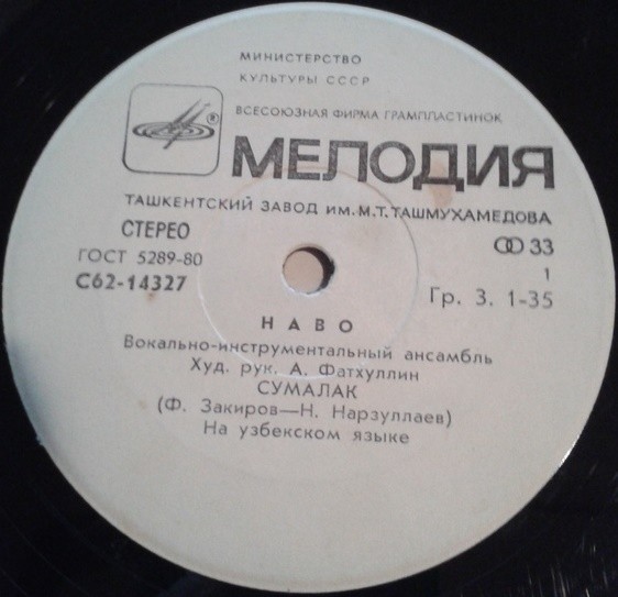 ВИА «НАВО», худ. рук. Алиаскар Фатхулин