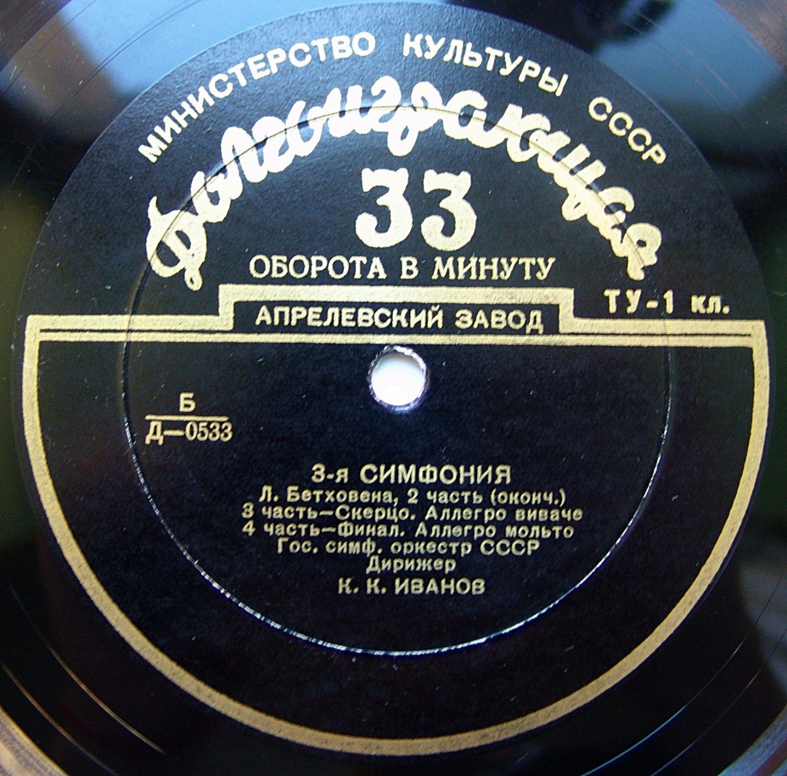 Л. БЕТХОВЕН (1770-1827) Симфония № 3 ми бемоль мажор, соч. 55 (К. Иванов)