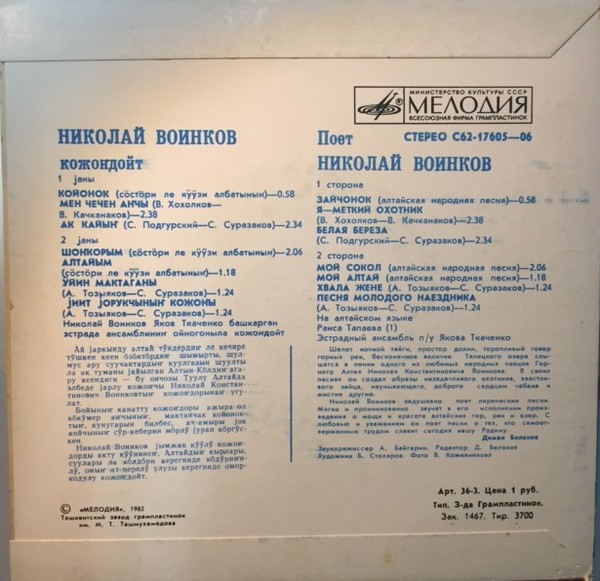 ВОИНКОВ Николай.