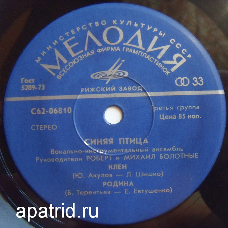 ВИА "Синяя птица"